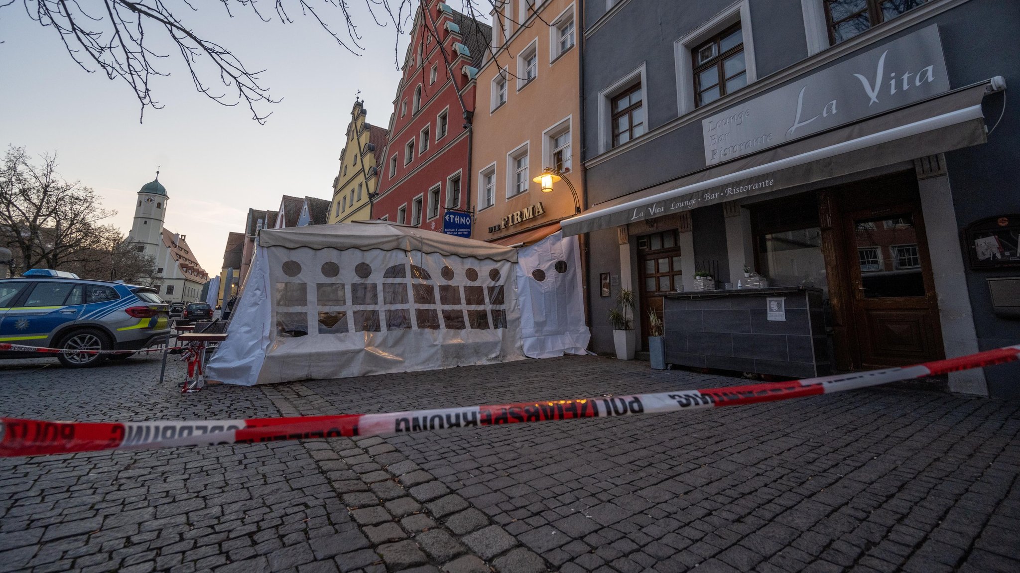 Das Lokal in Weiden, in dem ein Gast starb. Die Betreiber trifft laut Ermittler keine Schuld.