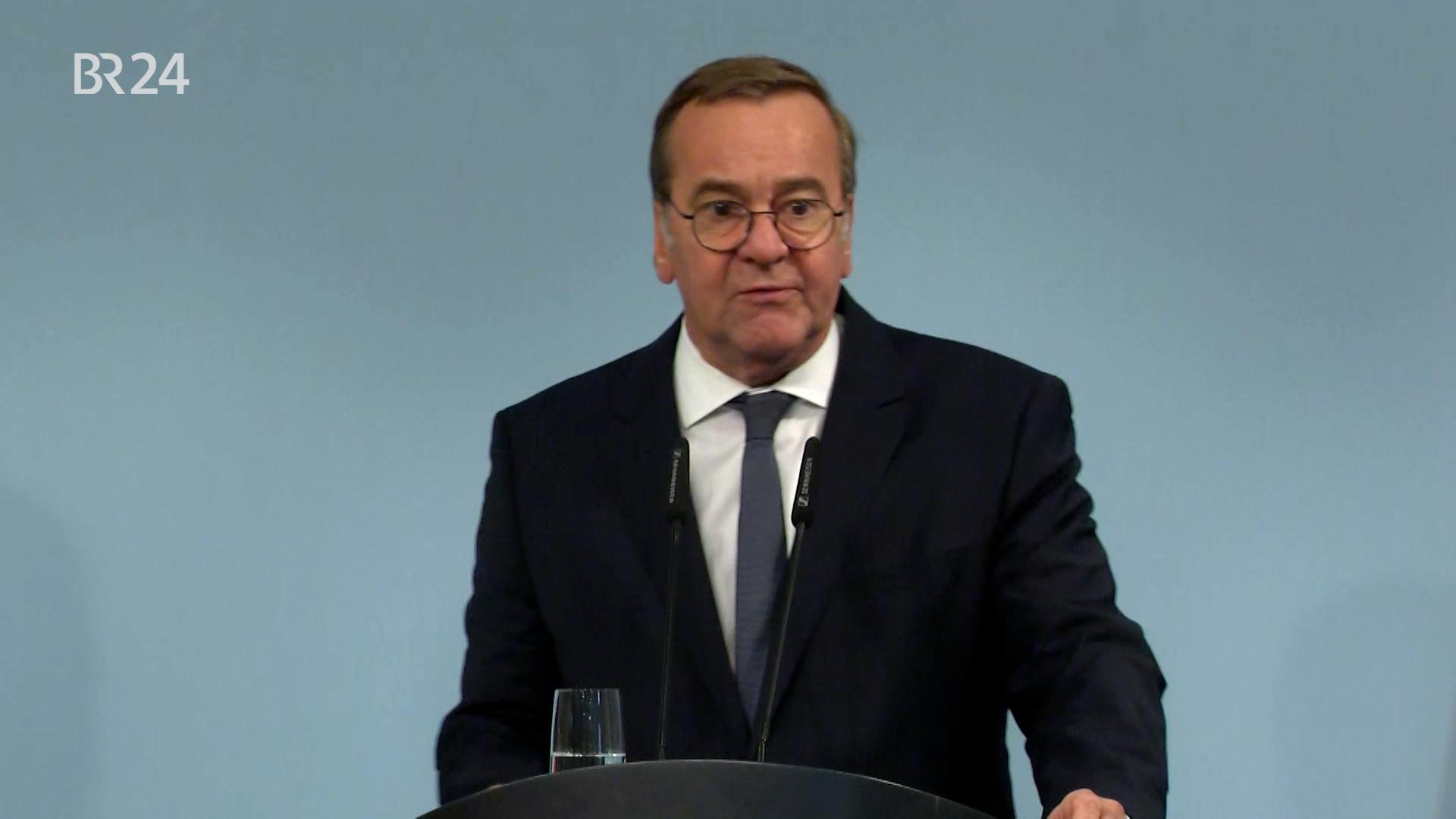 Bundesverteidigungsminister Boris Pistorius.