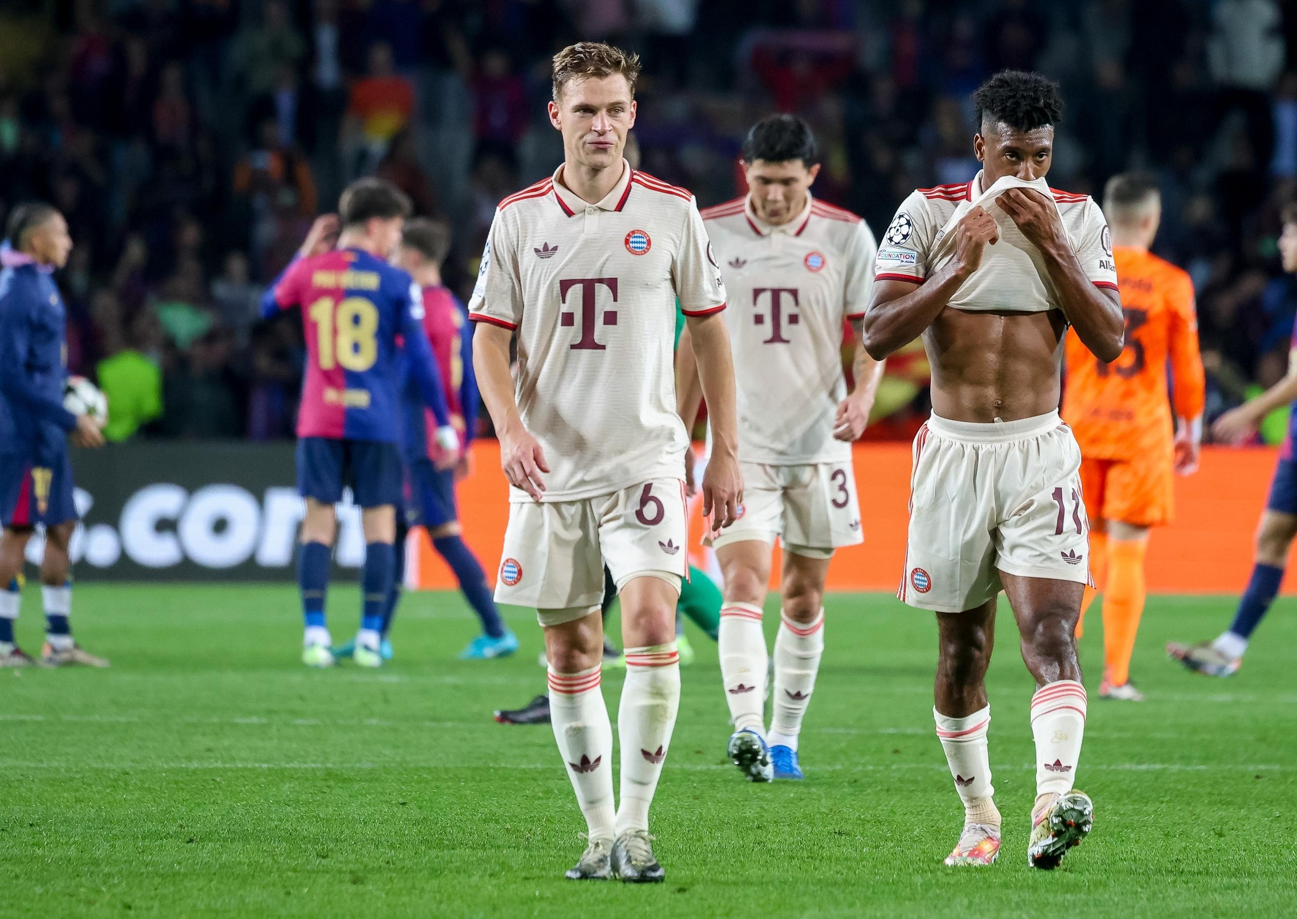 Joshua Kimmich nach der 1:4-Niederlage beim FC Barcelona