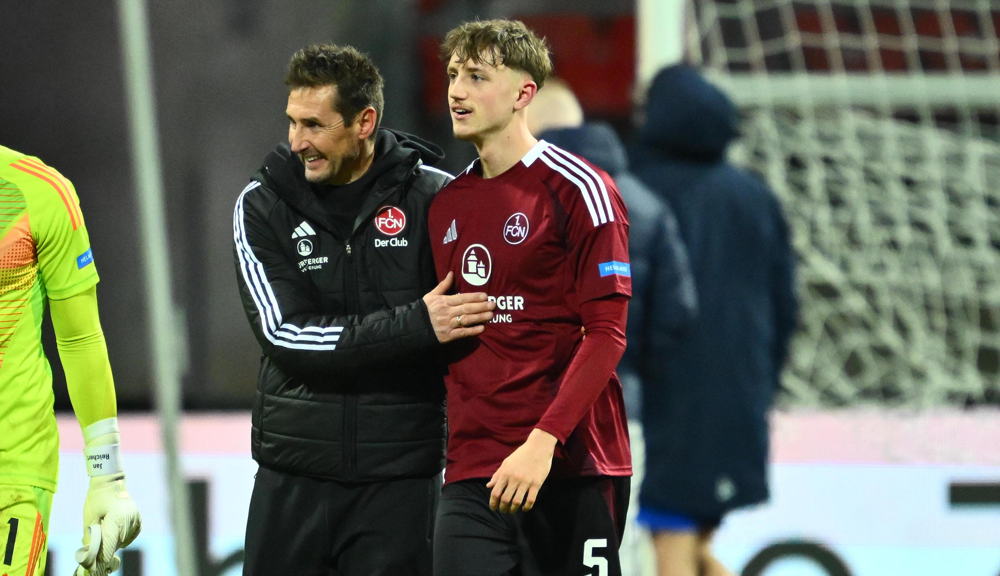 Miroslav Klose und Tim Drexler