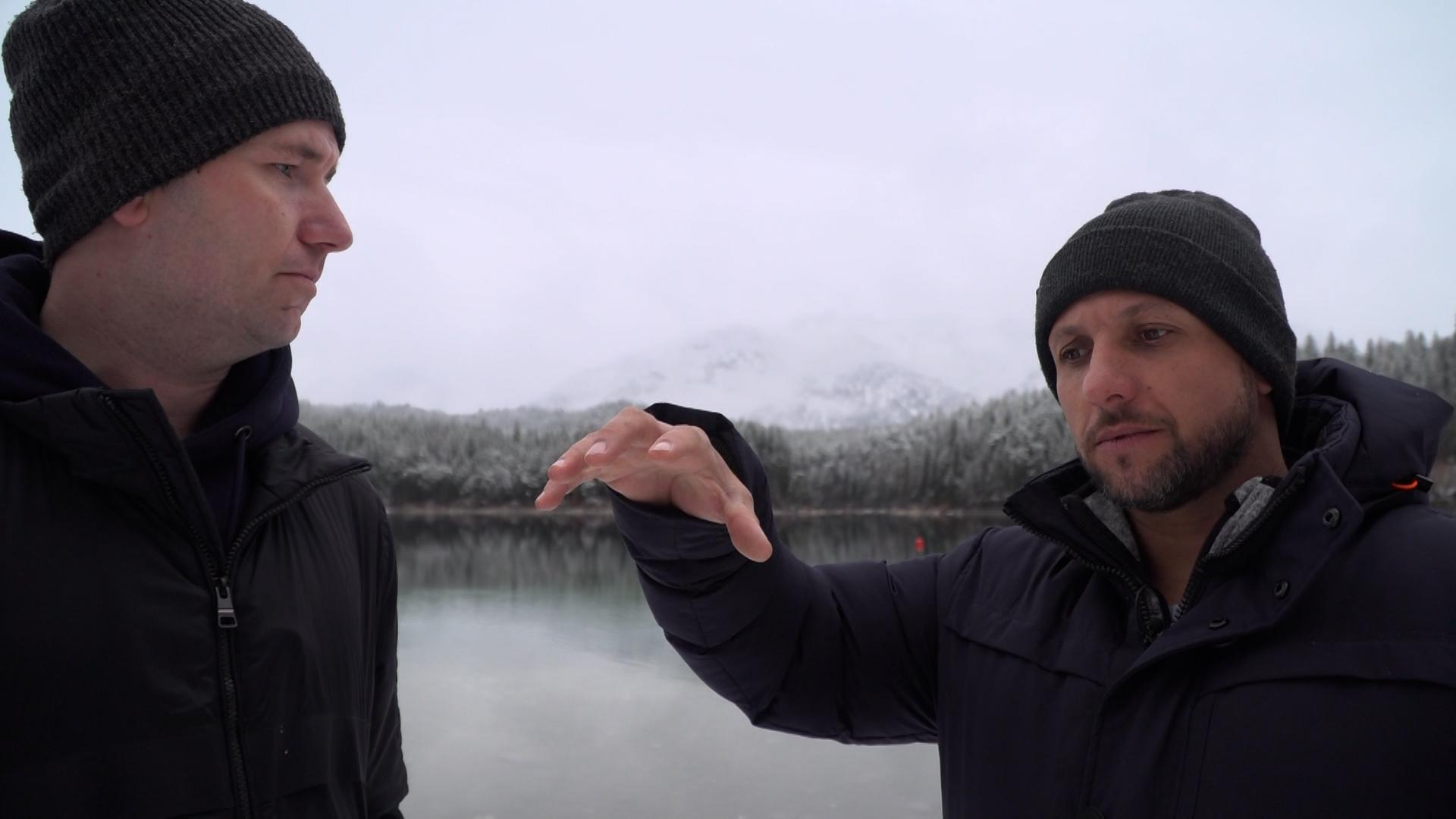 Sven Bügel und Christian Fischl sind die Lebensretter vom Eibsee. Sie erzählen BR24 exklusiv die dramatische Rettung. 