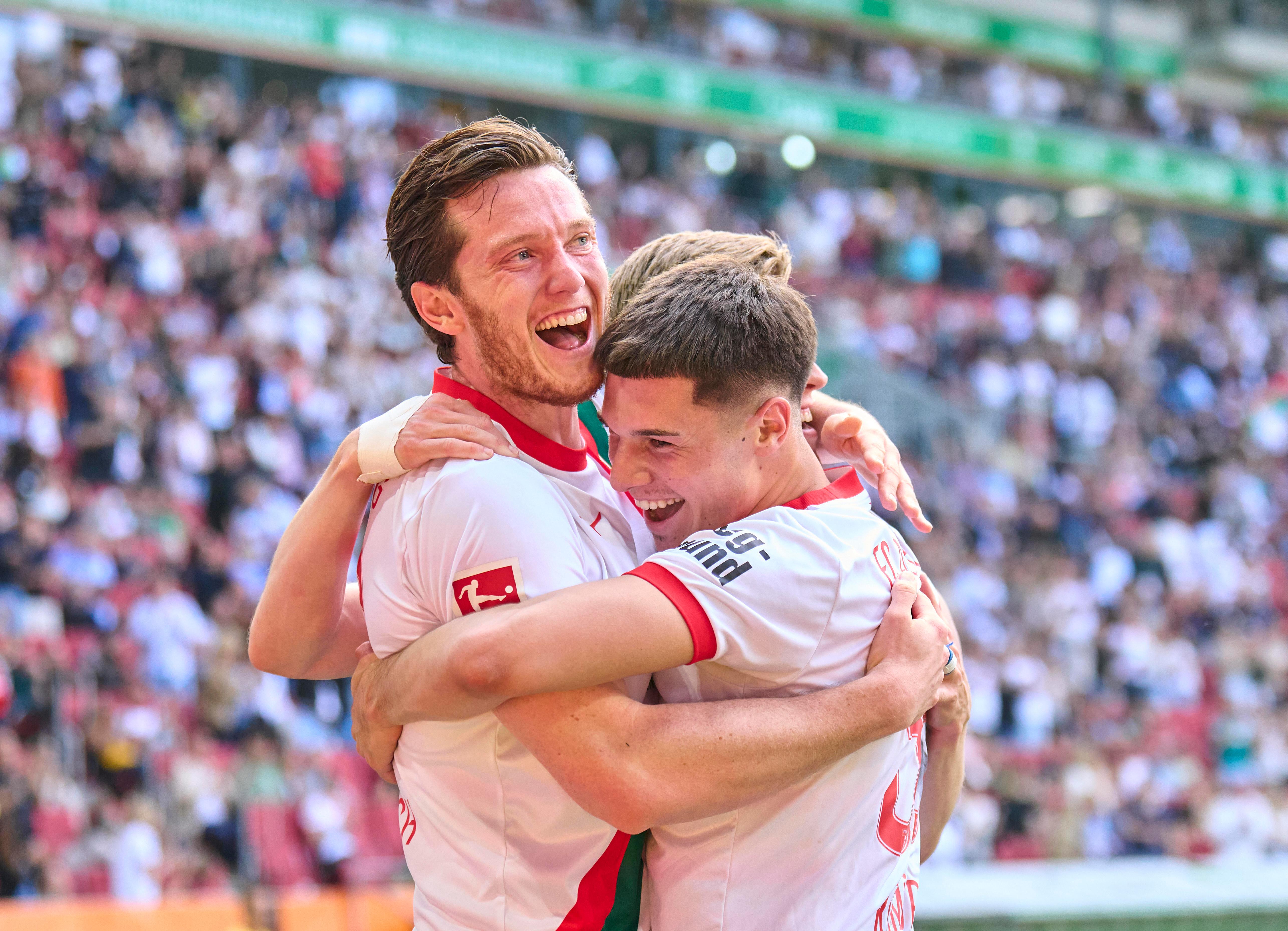 Auf dem Weg nach Europa? Michael Gregoritsch (l.) und sein FC Augsburg