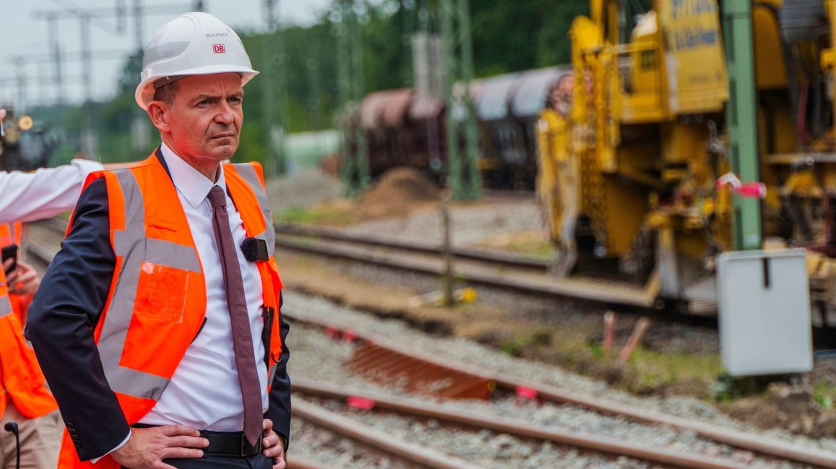"Bahn muss abliefern": Wissing verlangt DB-Sanierungskonzept