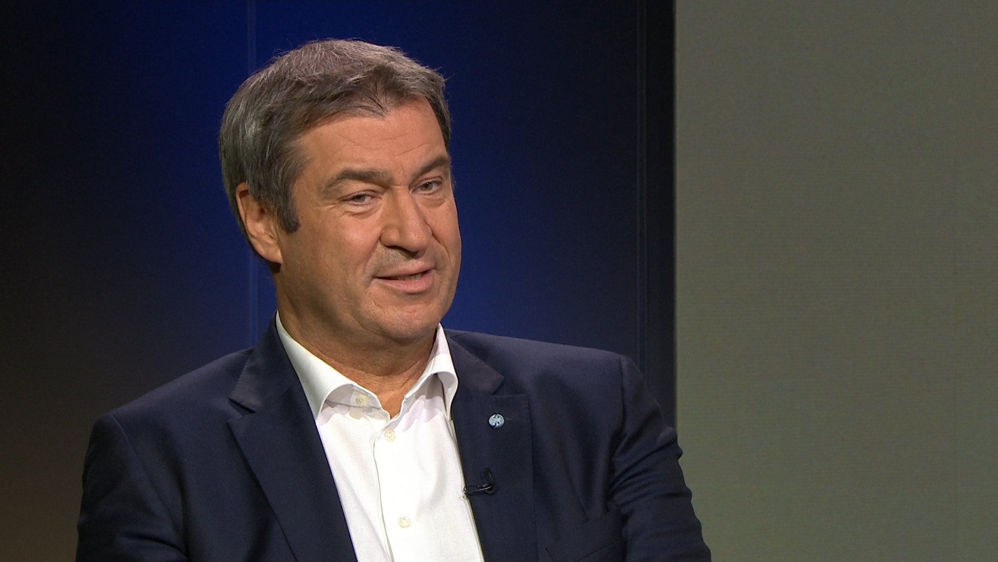 Ein Wimpernschlagfinale erwartet der CSU-Chef Markus Söder bei der Bundestagswahl. Das sagte er im ARD-Sommerinterview.