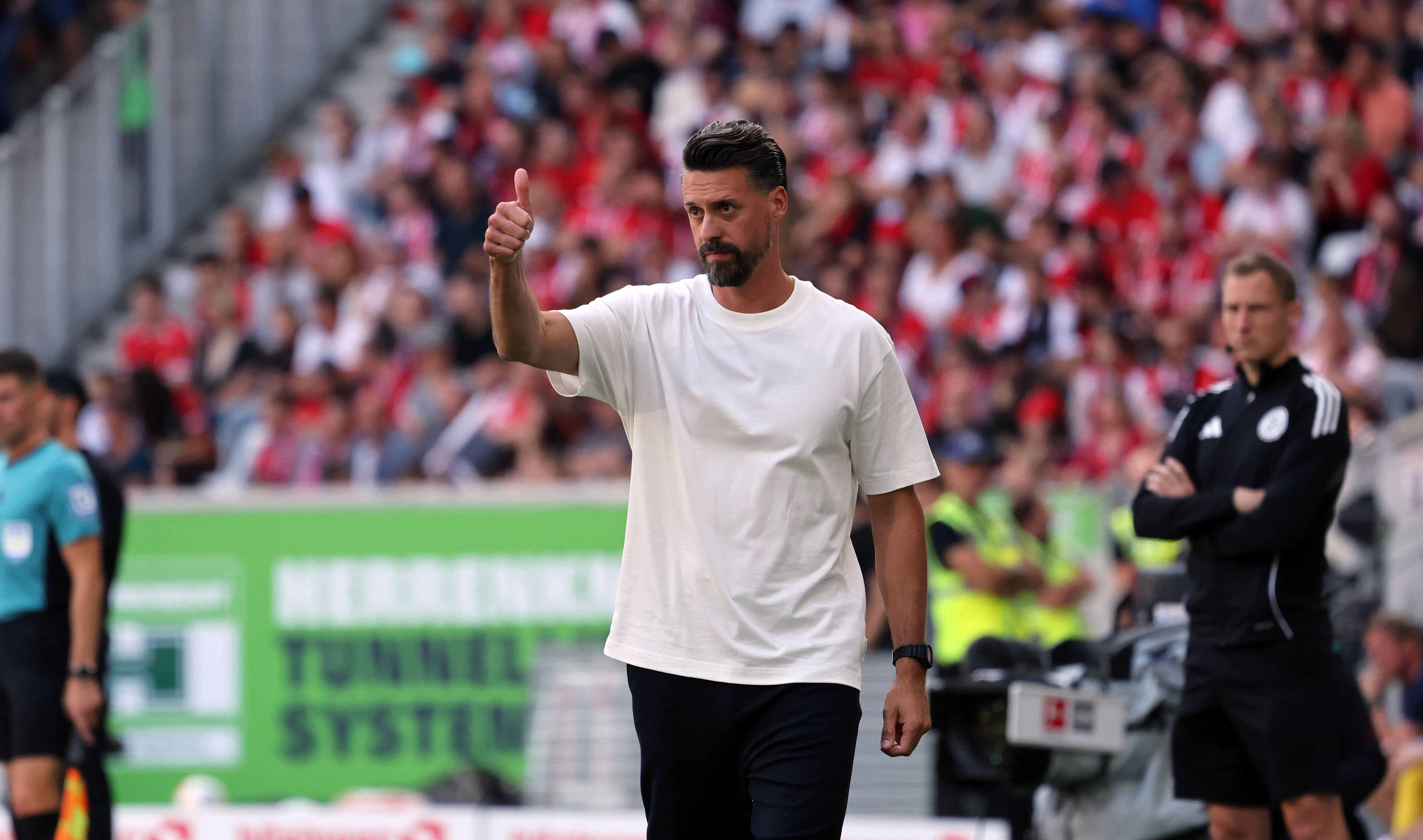Sandro Wagner, Trainer des FC Augsburg