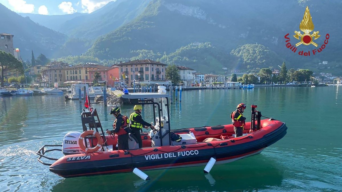 Schnellboot-Unfall: Junge Frau aus Bayern am Iseosee vermisst