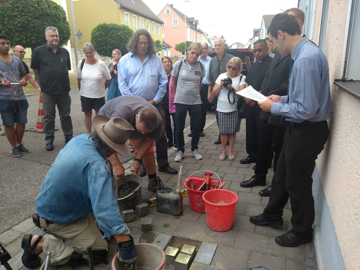 Gedenken an NS-Opfer in Ansbach: Stolpersteine werden verlegt