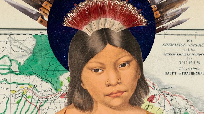 Darstellung einer indigenen Frau | Bild:Courtesy of the artist