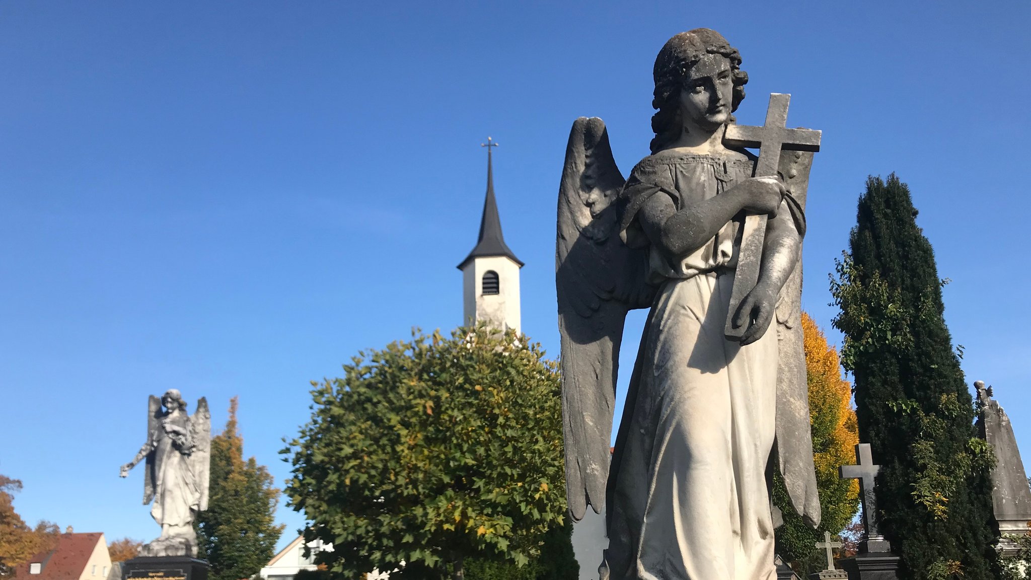 Der Friedhof in Mindelheim