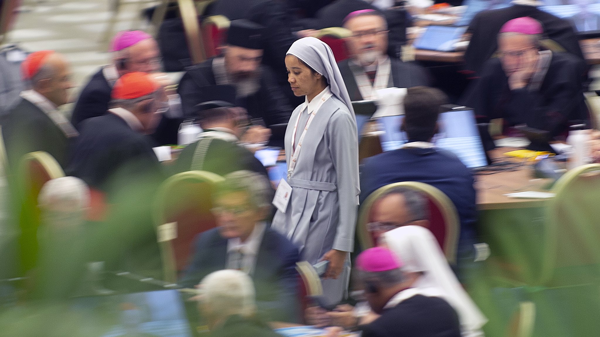 Ein heißes Eisen bei der Weltsynode: die Rolle der Frau in der Kirche.