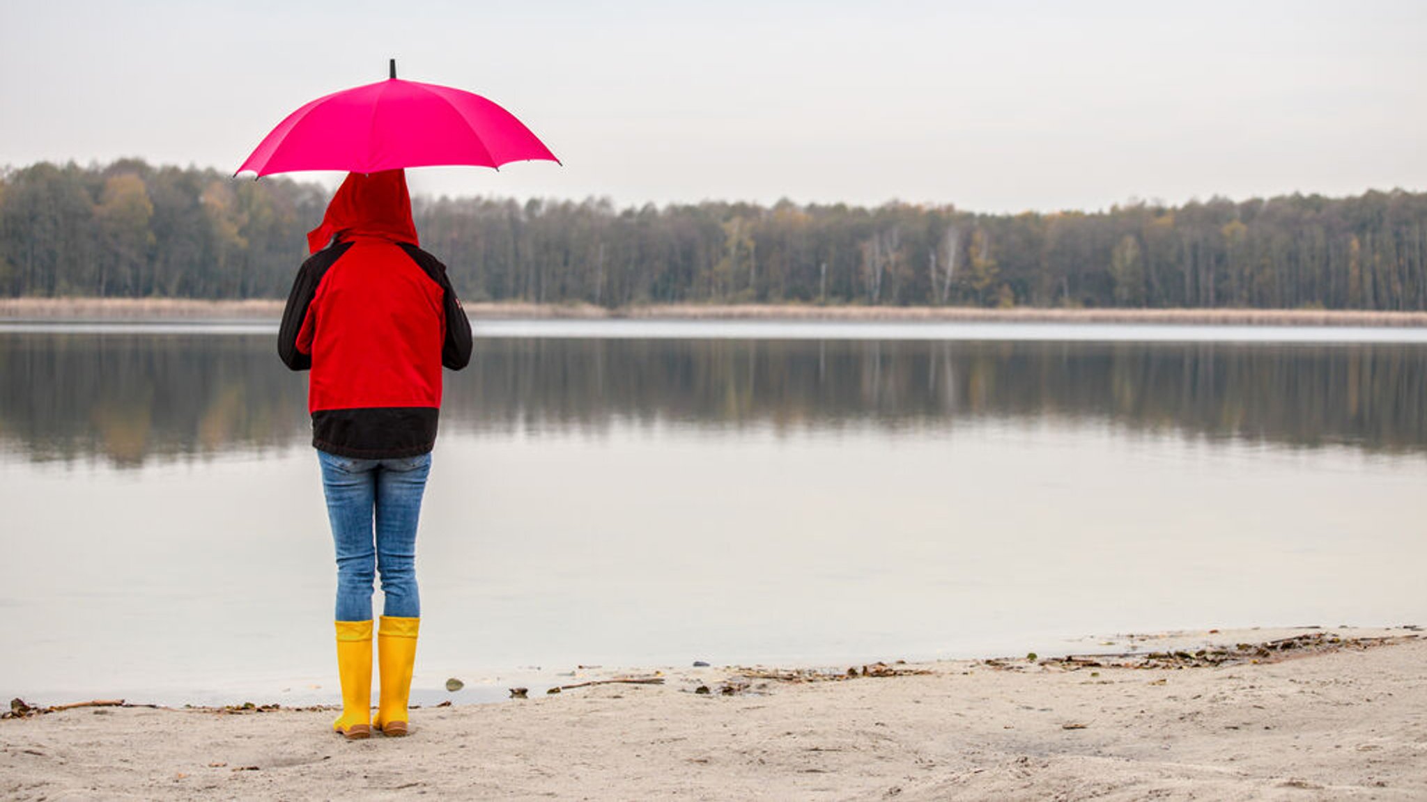 Regen in Aussicht - Temperaturen "zu mild" für Januar