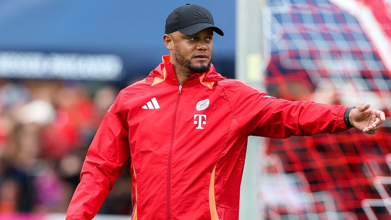FCB-Trainer Vincent Kompany | Bild: picture alliance/dpa/Revierfoto | Revierfoto FCB-Trainer Vincent Kompany