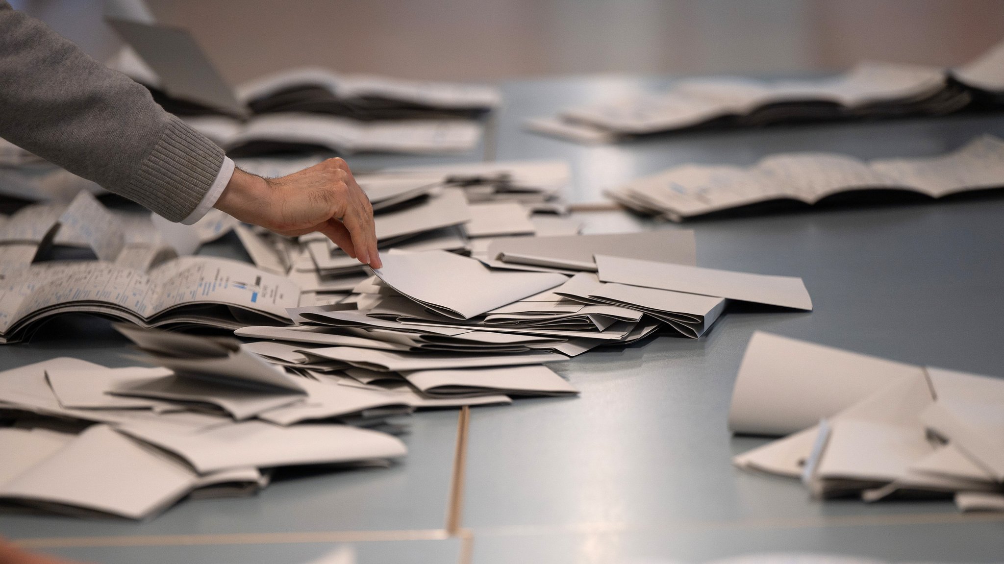 Stimmzettel für die Bundestagswahl 2021 (Symbolbild)