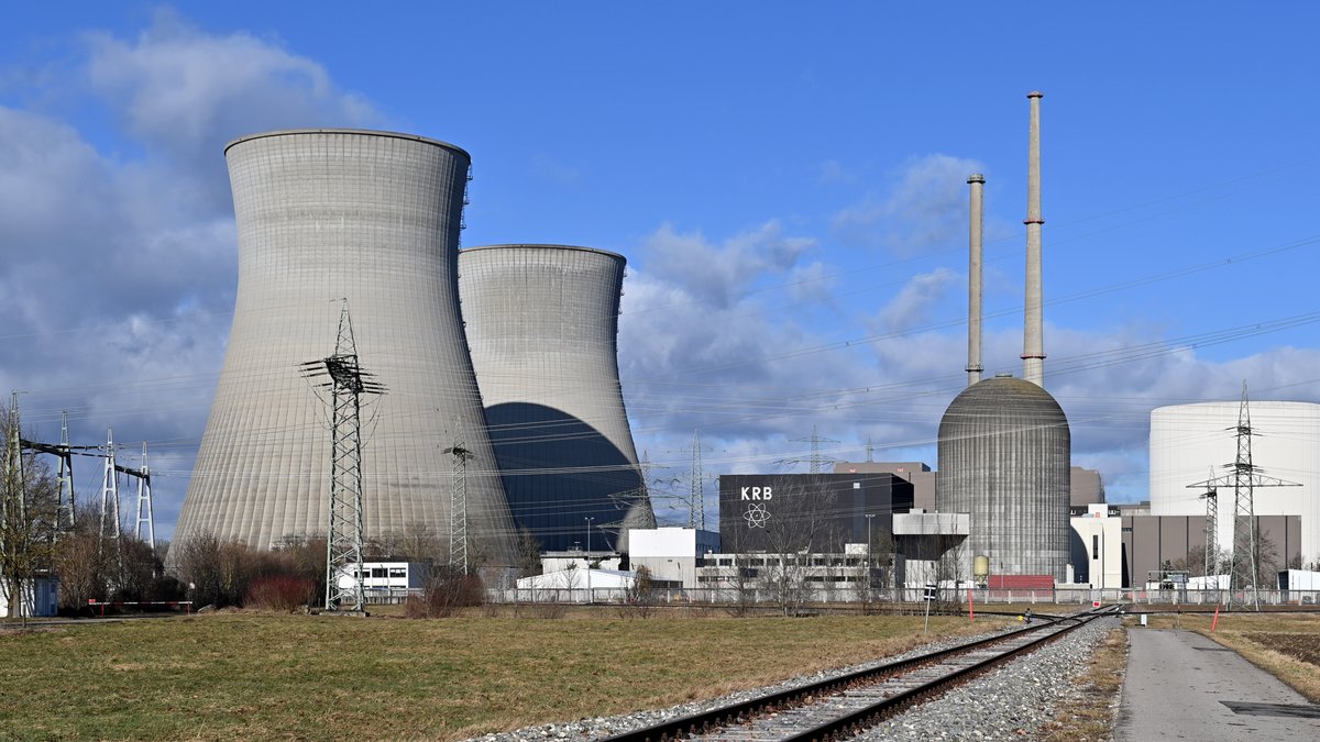 Das stillgelegte Kernkraftwerk in Gundremmingen