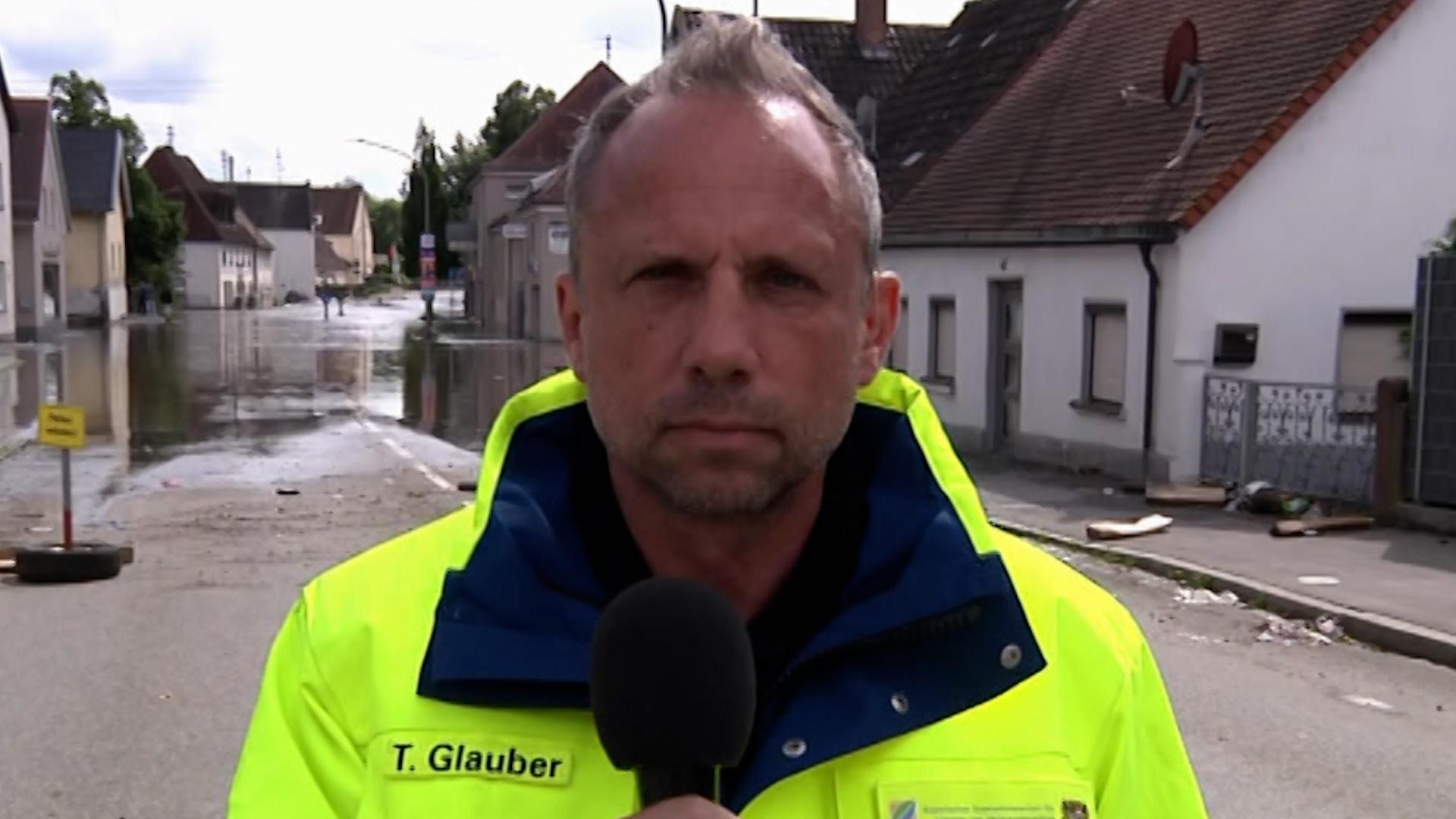 Bayerns Umweltminister Glauber zum Umgang mit den Schäden des Hochwassers