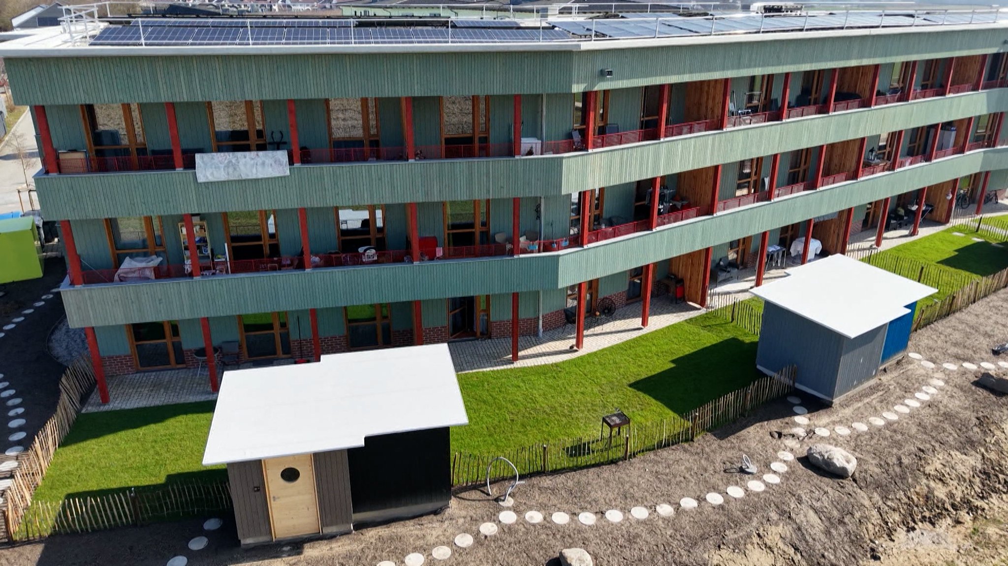 Fast ohne Heizung im Winter: Ein Haus in Ingolstadt im Härtetest