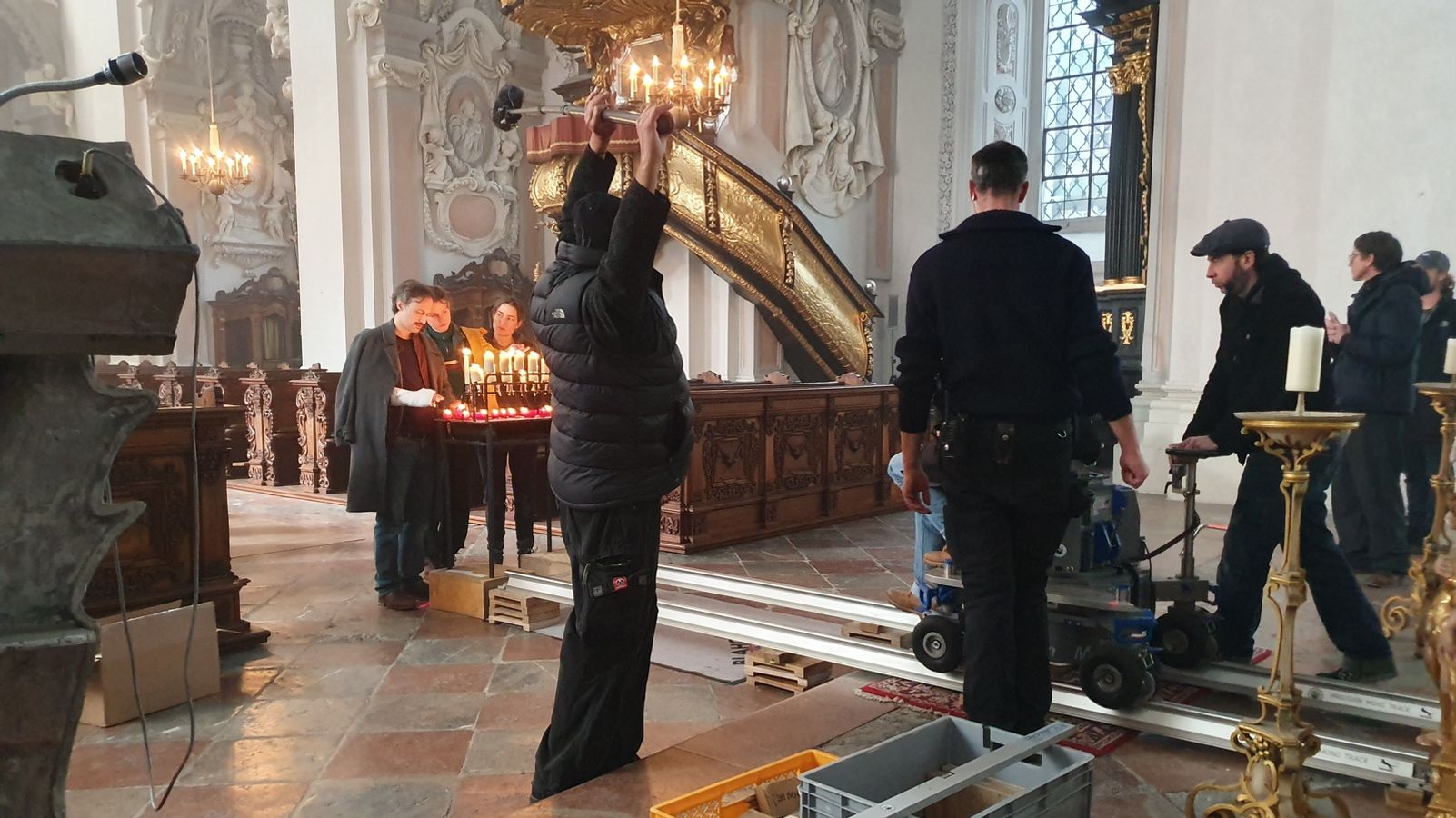 Krimi-Dreharbeiten in Passau gehen zu Ende - BR24