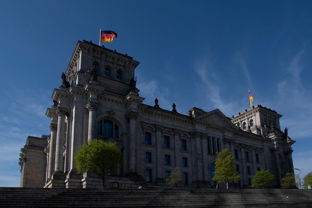 Das Reichstagsgebäude in Berlin
