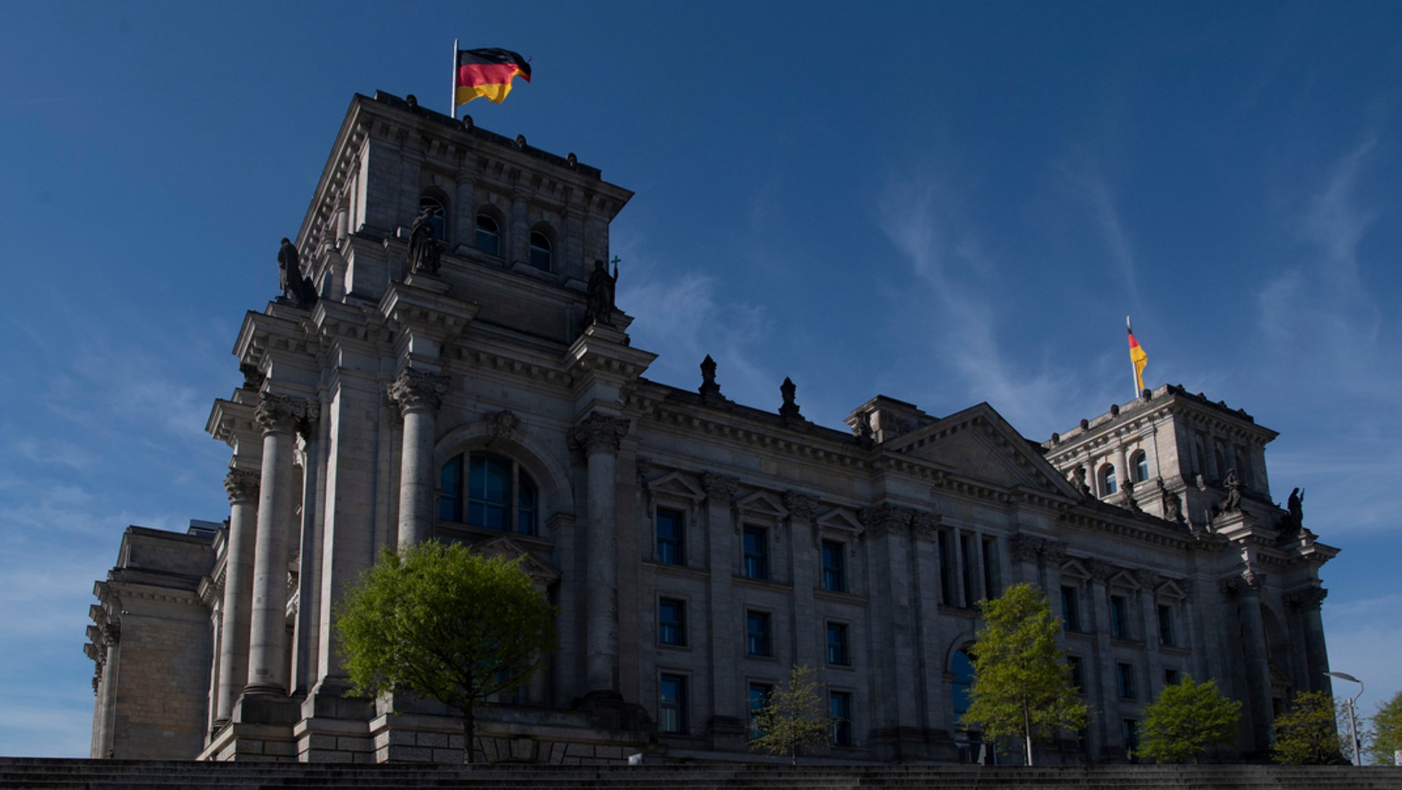 Das Reichstagsgebäude in Berlin