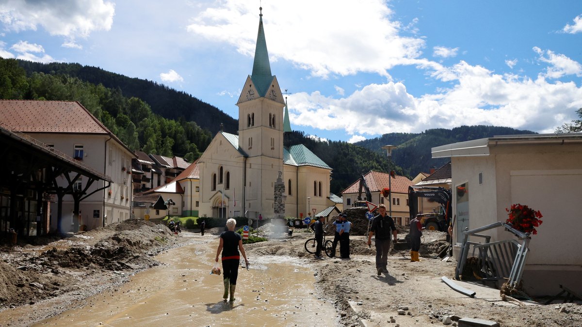 Aufräumen in Slowenien: Heldengeschichten und Hilfe aus Bayern