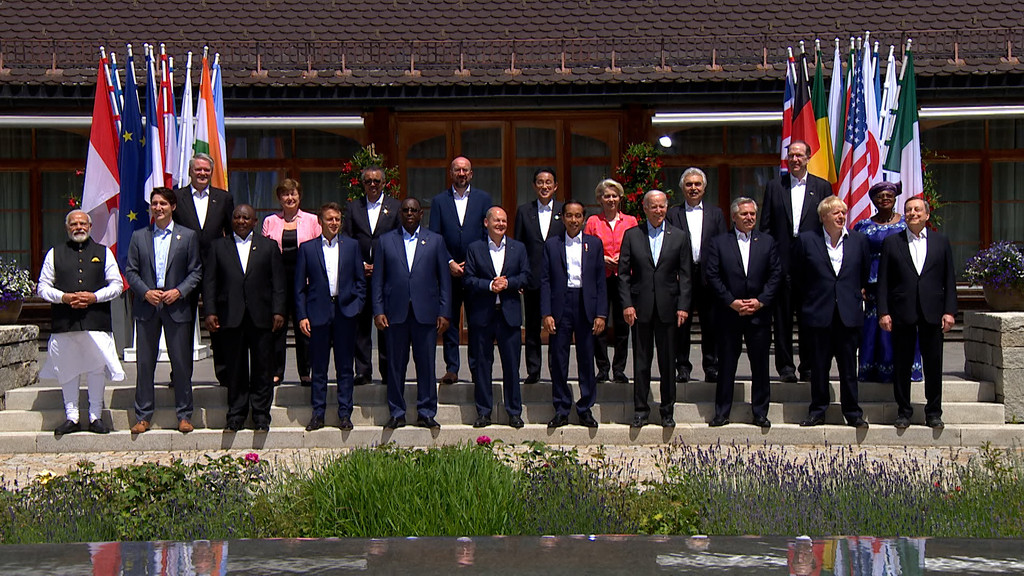 Fünf Gastländer sind heute zum G7-Gipfel auf Schloss Elmau eingeladen.