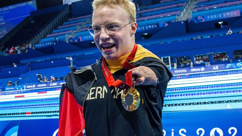 Paralympicssieger Josia Topf (Archivfoto) | Bild: dpa-Bildfunk/Jens Büttner Paralympicssieger Josia Topf (Archivfoto)