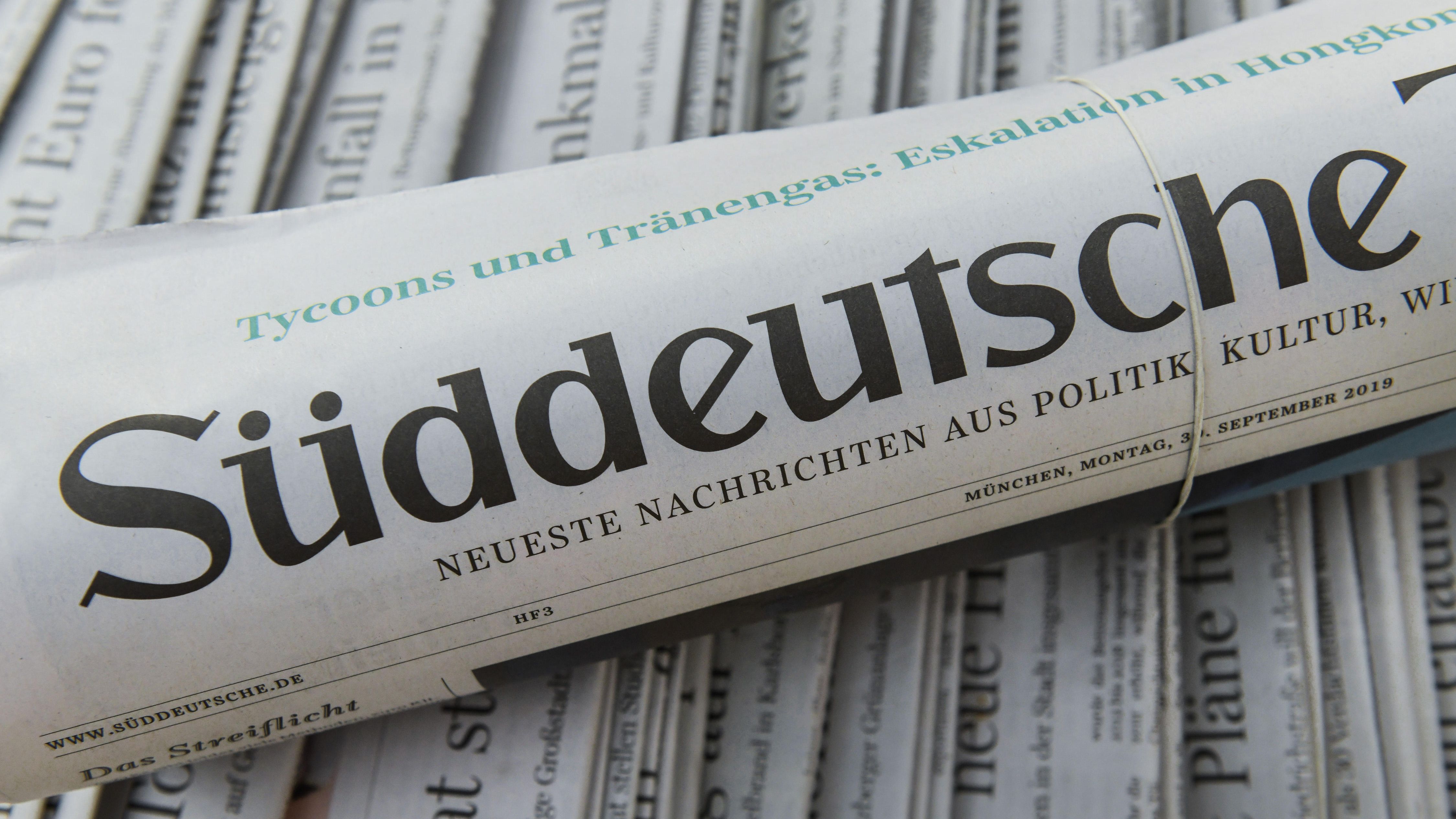 Krisen Paket Zum Geburtstag 75 Jahre Suddeutsche Zeitung Br24