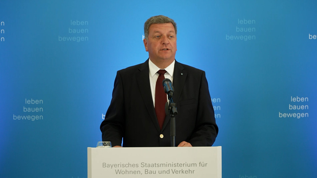 Bayerns Verkehrsminister Bernreiter (CSU) | Bild: BR Bayerns Verkehrsminister Bernreiter (CSU)