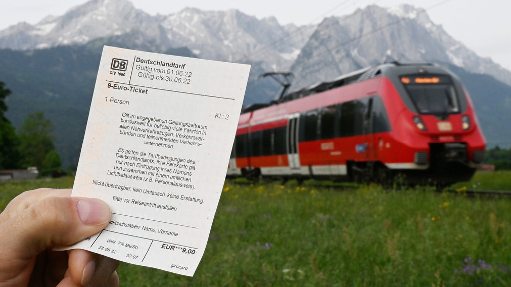 9-Euro Ticket im Raum Garmisch-Partenkirchen