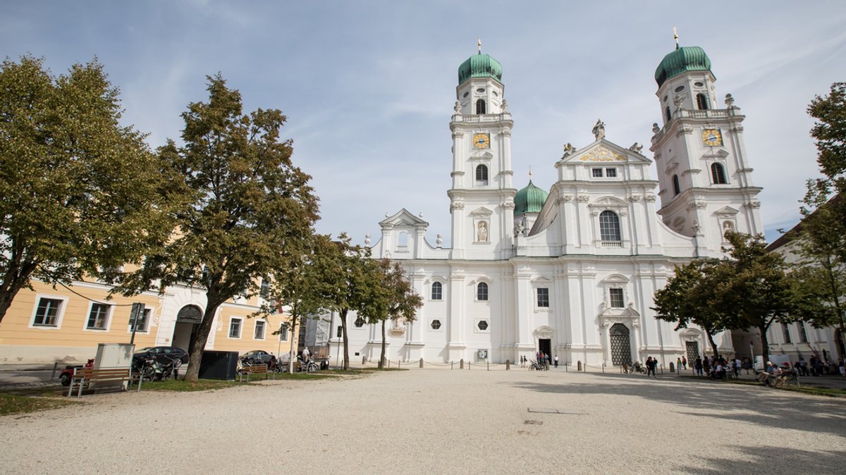 Der Dom St. Stephan in Passau. 