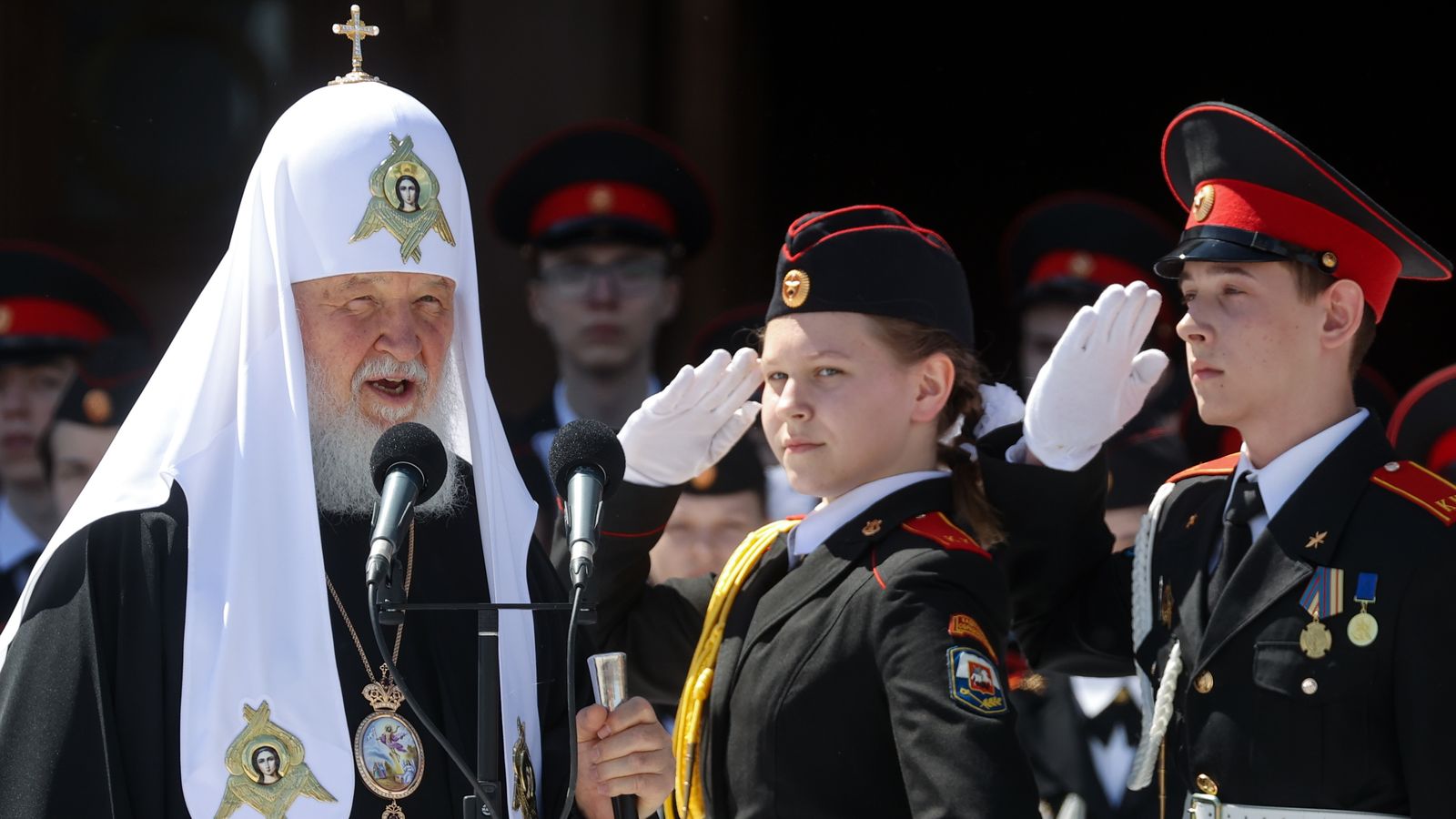 Il Patriarca di Mosca unisce la Chiesa ortodossa di Crimea