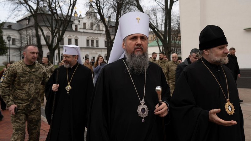  Metropolit Epifanij, Oberhaupt der orthodoxen Kirche der Ukraine
