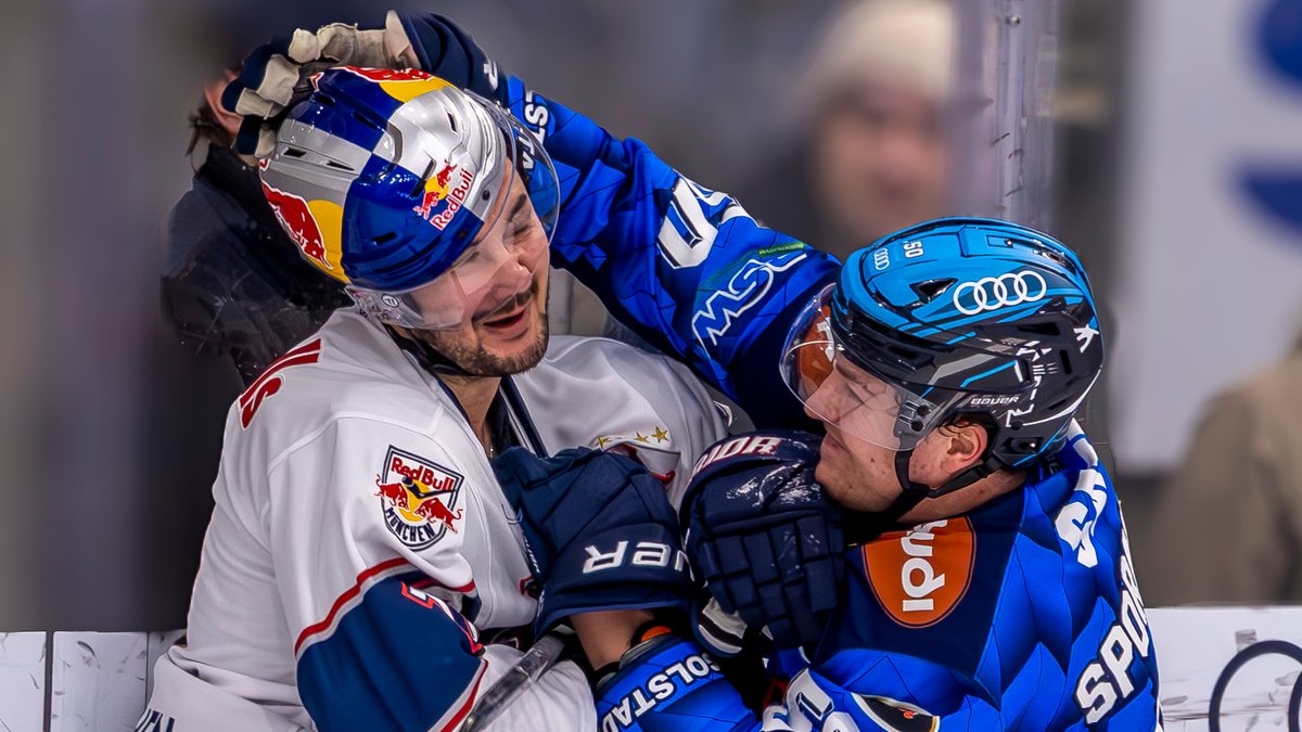 Schlägerei im Play-off-Viertelfinale zwischen dem ERC Ingolstadt und dem EHC München