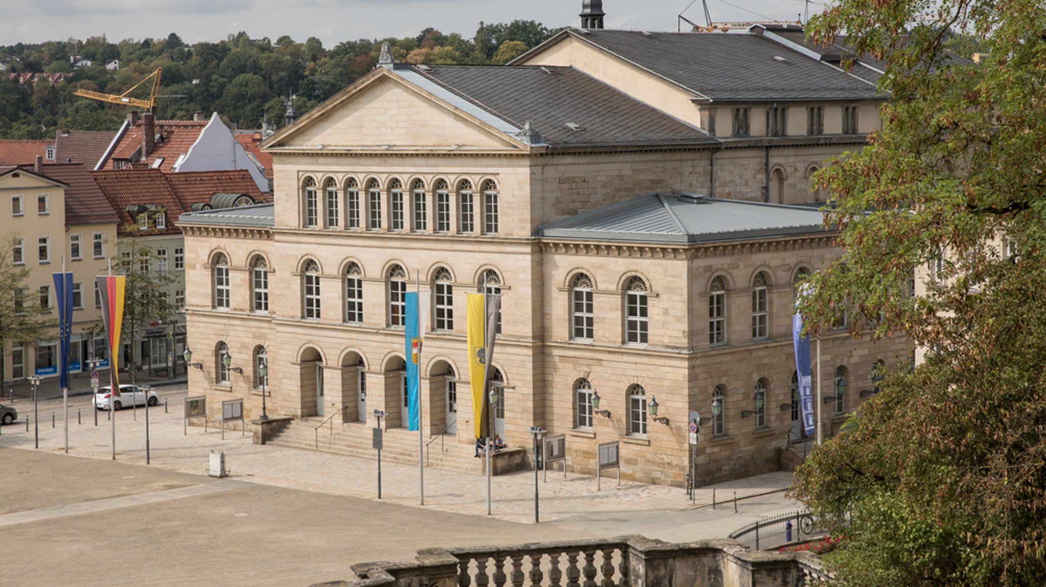 Das Landestheater Coburg. 