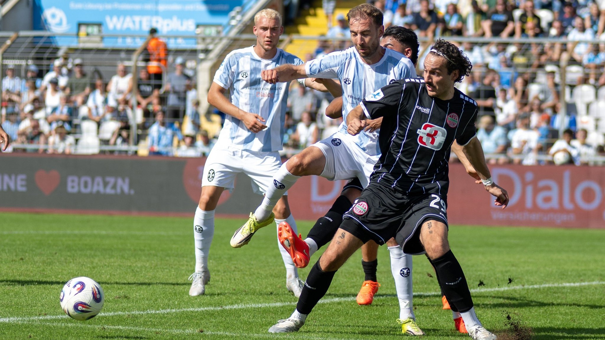 Der TSV 1860 München und der TSV Landsberg haben sich mit einem Remis getrennt | Bild: picture alliance / kolbert-press | kolbert-press/Ulrich Gamel Der TSV 1860 München und der TSV Landsberg haben sich mit einem Remis getrennt