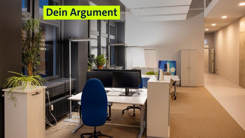 Ein leeres Büro (Symbolbild) | Bild: picture alliance/dpa | Frank Molter Ein leeres Büro (Symbolbild)