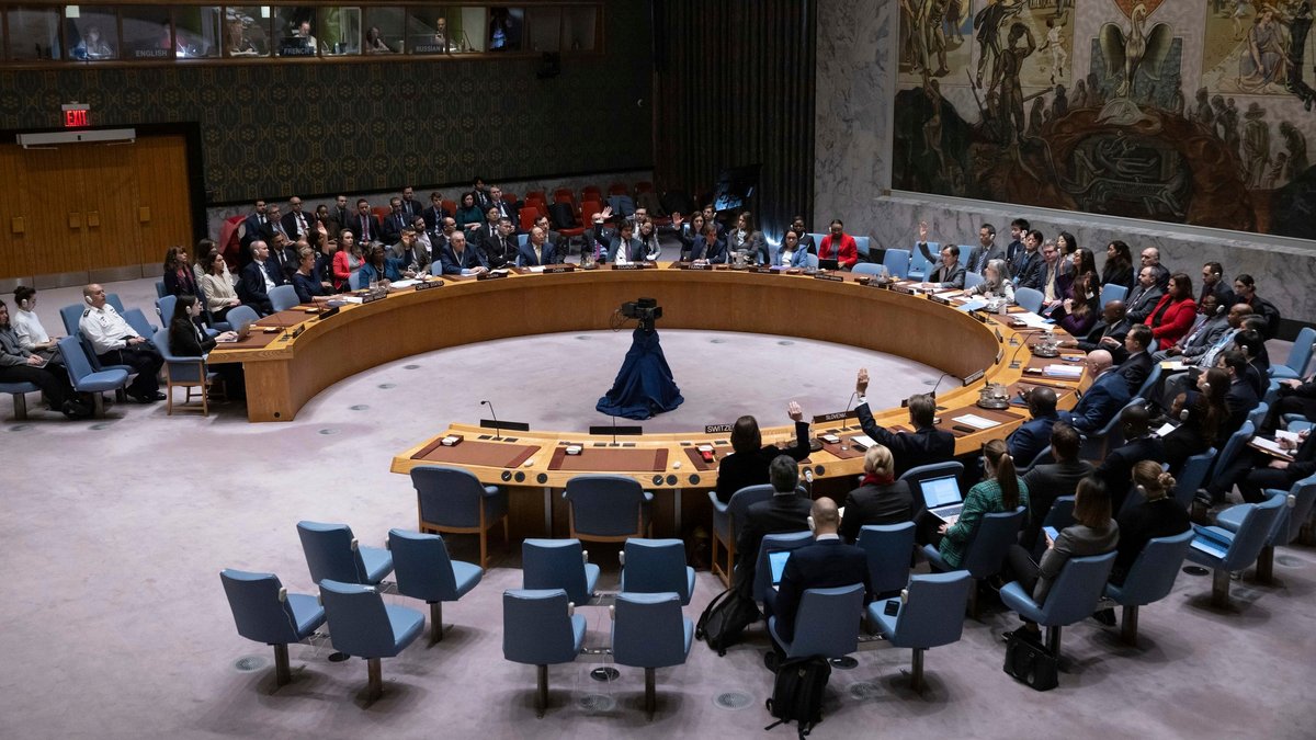 Archivbild: der UN-Sicherheitsrat tagt