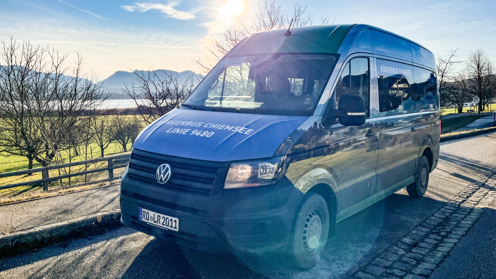 Die Bürgerbuslinie 9480 führt am Chiemsee entlang und wird seit über 20 Jahren von Ehrenamtlichen betrieben.