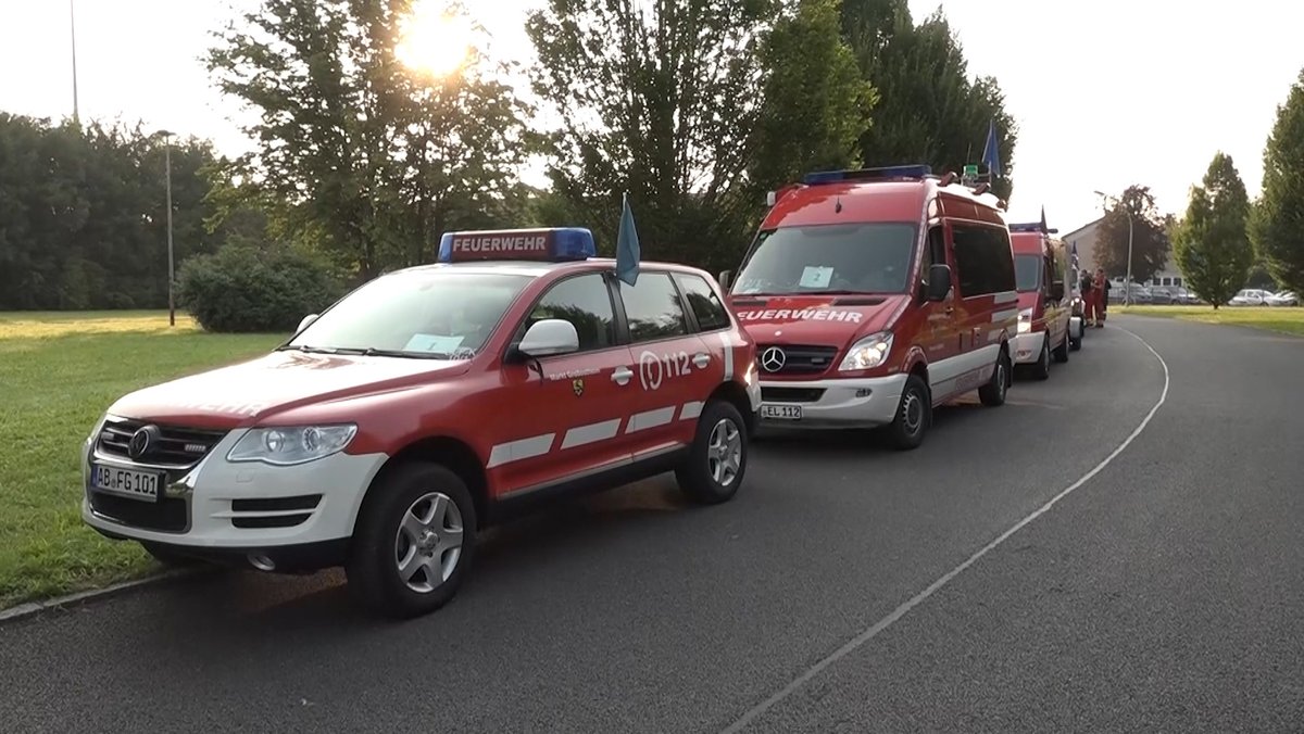 186 Freiwillige im Einsatz: Ein Kontingent der Feuerwehr des Landkreises Aschaffenburg ist ins Krisengebiet nach Rheinland-Pfalz gefahren. 