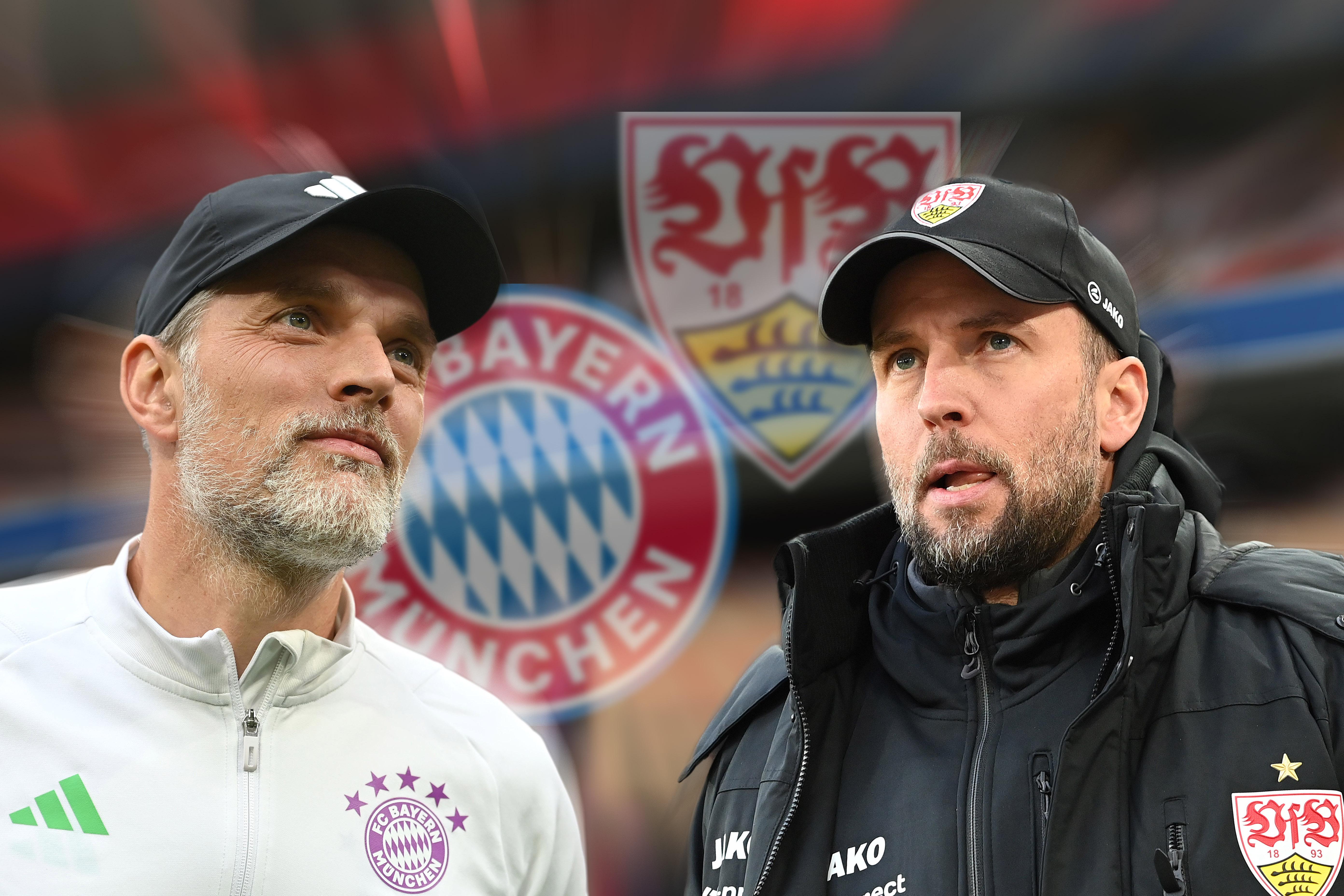 Thomas Tuchel (links) gegen Sebastian Hoeneß