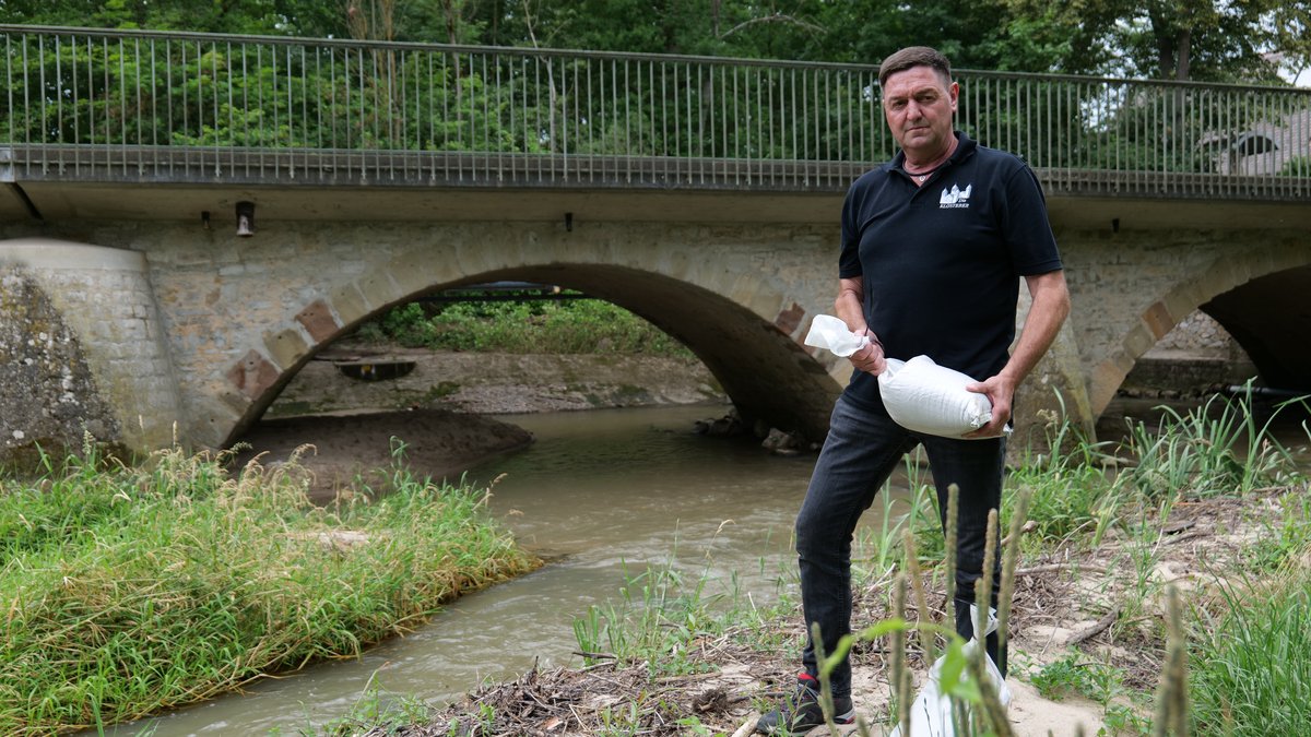 Michael Lukacz, Bürgerinitiative für Hochwasserschutz in Schwarzach am Main