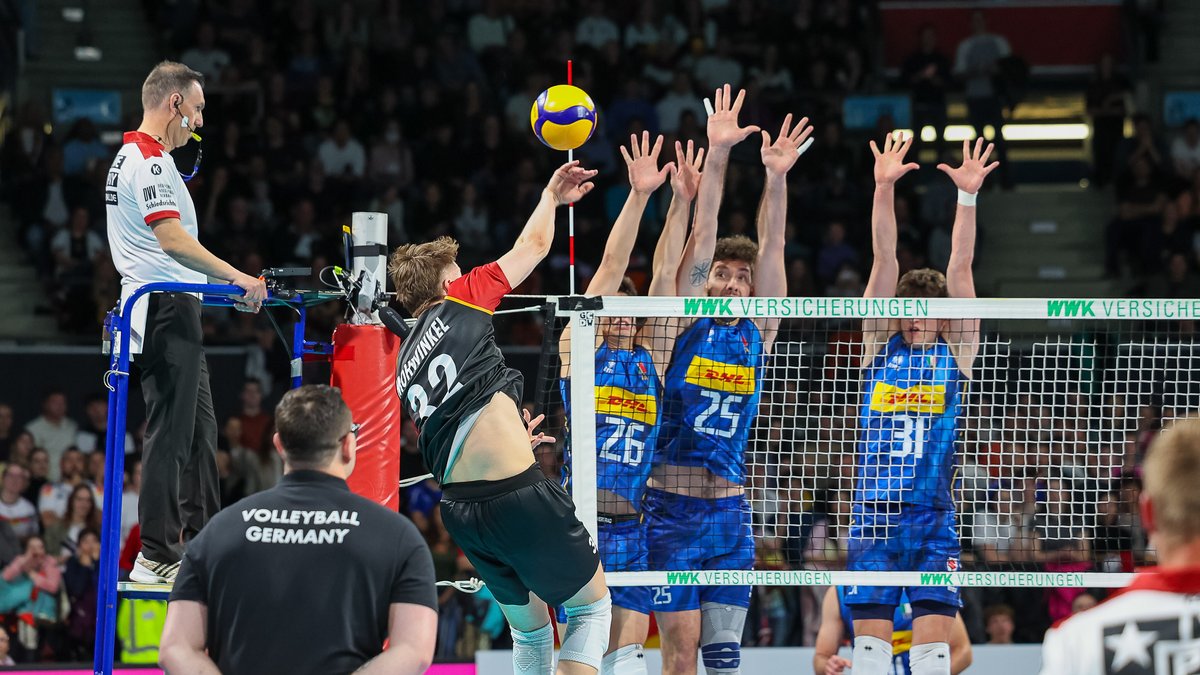 Volleyball-Krimi zum Jubiläum: Starker DVV unterliegt Italien