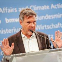 Interview der Woche mit Vizekanzler Robert Habeck | Bild:  dpa-Bildfunk/Kay Nietfeld