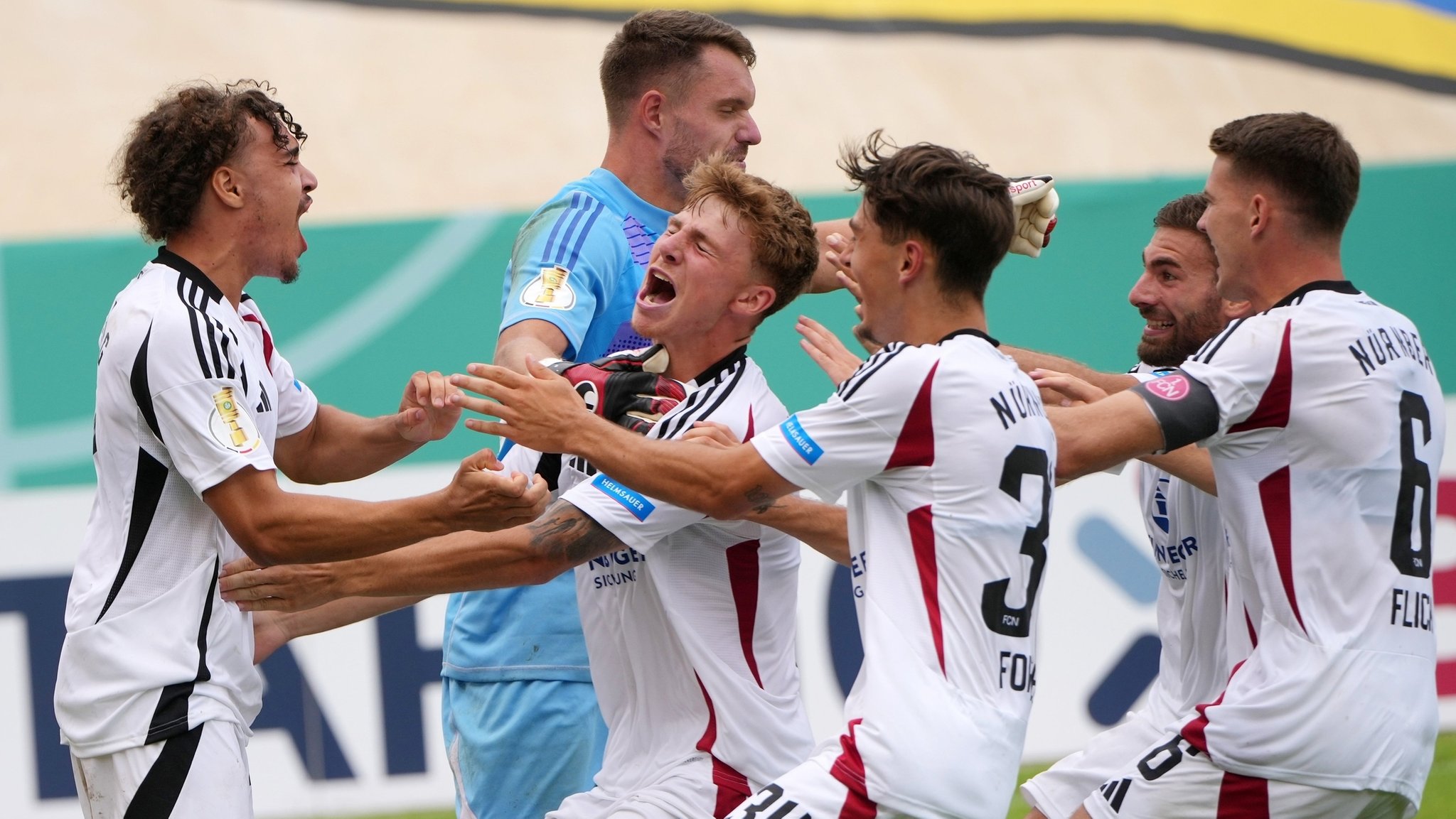 Elfmeterkrimi: Nürnberg kickt Pokalschreck Saarbrücken raus