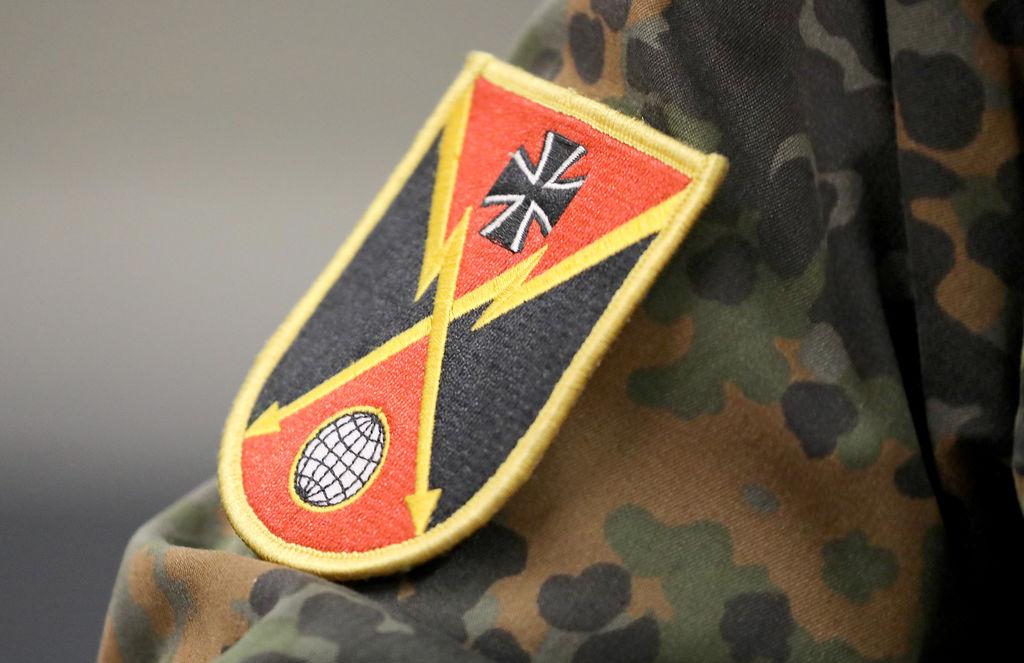 Das Wappen der Brigade Cyber- und Informationsraum (CIR) der Bundeswehr. 