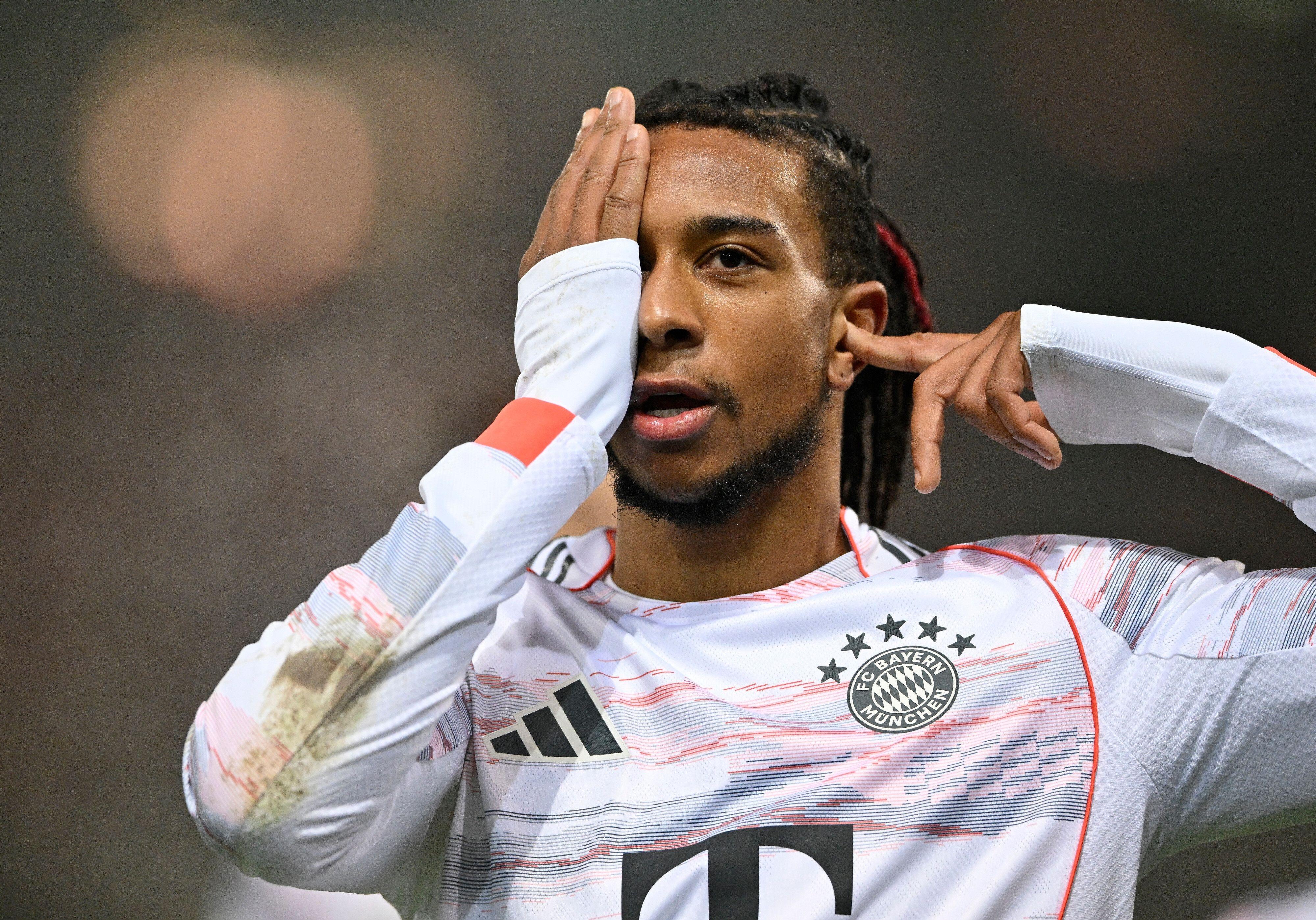 Michael Olise mit besonderem Jubel