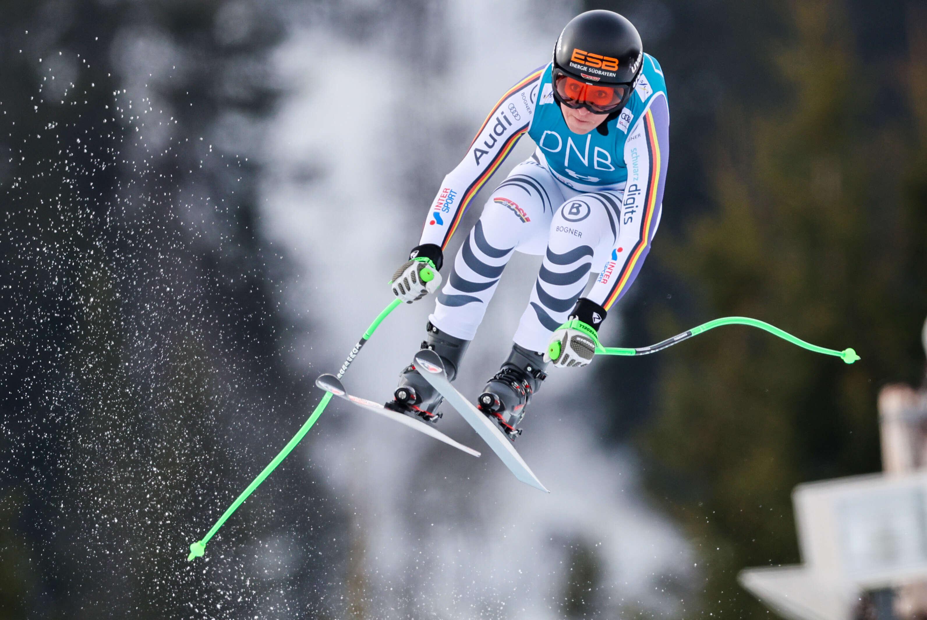Kira Weidle-Winkelmann bei der Abfahrt in Kvitfjell