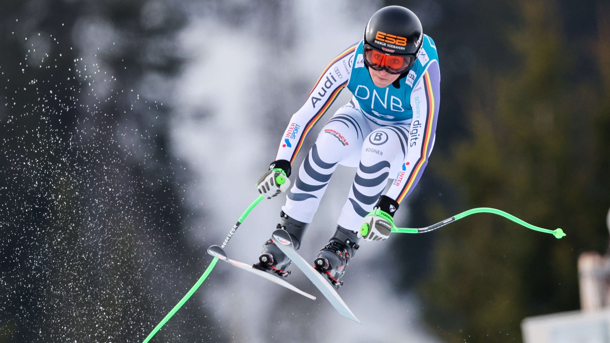 Kira Weidle-Winkelmann bei der Abfahrt in Kvitfjell | Bild: picture alliance / NTB | Geir Olsen Kira Weidle-Winkelmann bei der Abfahrt in Kvitfjell