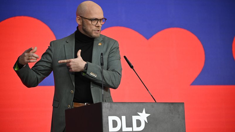 (Archivbild) Digitalminister Fabian Mehring | Bild: picture alliance / | Sebastian Gabriel/picture alliance for DLD/Hubert Burda Media (Archivbild) Digitalminister Fabian Mehring