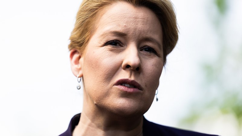 Franziska Giffey (SPD), Berliner Senatorin für Wirtschaft, Energie und Betriebe. | Bild: dpa-Bildfunk/Christoph Soeder Franziska Giffey (SPD), Berliner Senatorin für Wirtschaft, Energie und Betriebe.